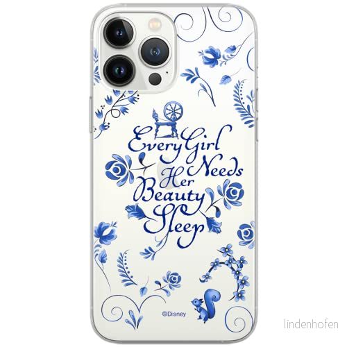 ERT GROUP mobiltelefonfodral för Apple Iphone 6/6S originalt och officiellt licensierat Disney mönster Aurora 002 Vit optimalt anpassad till formen på mobiltelefonen, gedeeltelijk transparant 5902980563313