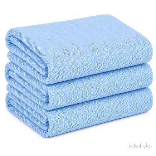 DUDU N GIRLIE Essentials för nyfödda muslin fyrkanter baby dukar tvättlappar babyansiktshandduk 100% bomull mjuk och absorberande rapdukar linda filt extra stor 70 x cm (förpackning med 5021256236000