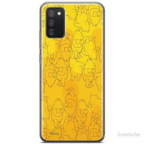 ERT GROUP mobiltelefonfodral för Samsung A02S originalt och officiellt licensierat Disney mönster Winnie the Pooh and friends 003 anpassad till formen på mobiltelefonen, fodral tillverkad av TPU plast 5903040223789