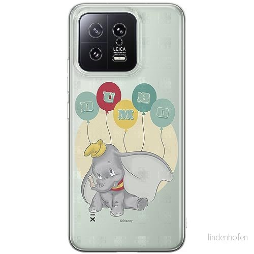 ERT GROUP mobiltelefonfodral för Xiaomi 13 originalt och officiellt licensierat Disney mönster Dumbo 003 optimalt anpassad till formen på mobiltelefonen, gedeeltelijk transparant 5905511897741