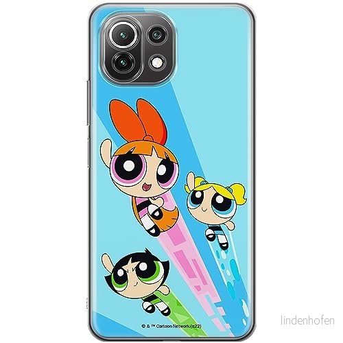 ERT GROUP mobiltelefonfodral för Xiaomi 11 LITE 4G / 5G originalt och officiellt licensierat The Powerpuff Girls mönster 032, fodral tillverkad av TPU plast 5905511978310