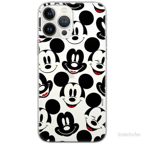 ERT GROUP mobiltelefonfodral för Samsung S10 PLUS originalt och officiellt licensierat Disney mönster Mickey 018 Vit optimalt anpassad till formen på mobiltelefonen, gedeeltelijk transparant 5903537564029