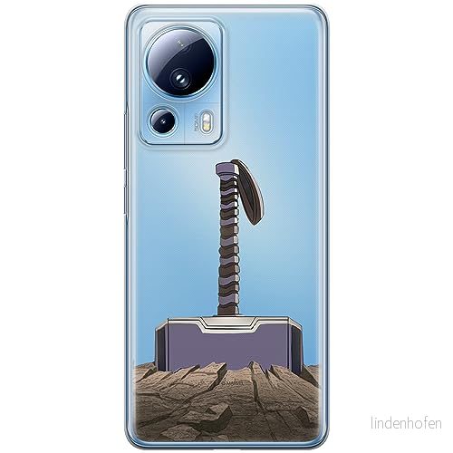 ERT GROUP mobiltelefonfodral för Xiaomi 13 LITE/CIVI 2 originalt och officiellt licensierat Marvel mönster Thor 002 optimalt anpassad till formen på mobiltelefonen, gedeeltelijk transparant 5905511918767