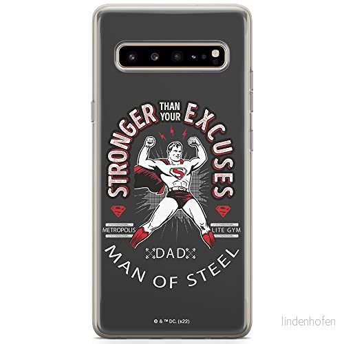 ERT GROUP mobiltelefonfodral för Samsung S10 originalt och officiellt licensierat DC mönster Superman 025 optimalt anpassad till formen på mobiltelefonen, fodral tillverkad av TPU plast 5905131565976