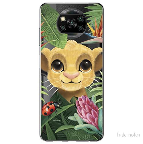 ERT GROUP mobiltelefonfodral för Xiaomi POCOPHONE X3 originalt och officiellt licensierat Disney mönster Simba & Friends 002 optimalt anpassad till formen på mobiltelefonen, gedeeltelijk transparant 5903537122595
