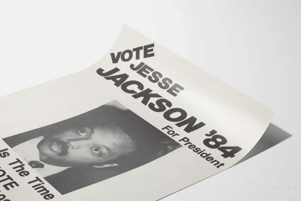 Jesse Jackson 1984 valkampanjposter - Bild 3