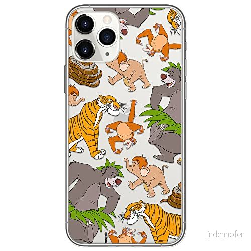 ERT GROUP mobiltelefonfodral för Iphone 11 PRO MAX originalt och officiellt licensierat Disney mönster Jungle Book 003 optimalt anpassad till formen på mobiltelefonen, gedeeltelijk transparant 5905131781796