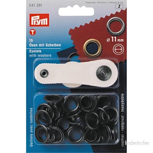 Prym Brons (11 mm) Öljetter Och Brickor 1 Bit 4002275413819