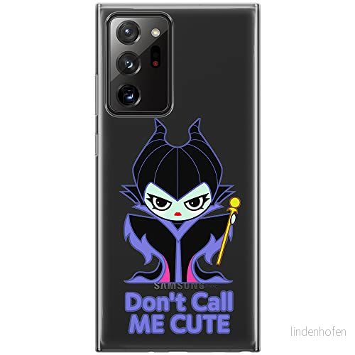 ERT GROUP mobiltelefonfodral för Samsung GALAXY NOTE 20 ULTRA originalt och officiellt licensierat Disney mönster Maleficent 003 anpassad till formen på mobiltelefonen, gedeeltelijk transparant 5905131479242