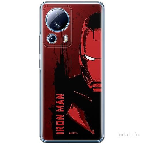 ERT GROUP mobiltelefonfodral för Xiaomi 13 LITE/CIVI 2 originalt och officiellt licensierat Marvel mönster Iron Man 004 optimalt anpassad till formen på mobiltelefonen, fodral tillverkad av TPU plast 5905511918255