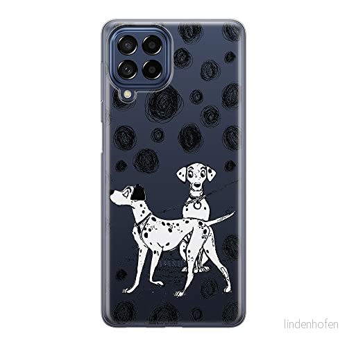 ERT GROUP mobiltelefonfodral för Samsung M33 5G originalt och officiellt licensierat Disney mönster Dalmatian 002 optimalt anpassad till formen på mobiltelefonen, gedeeltelijk transparant 5905511345273