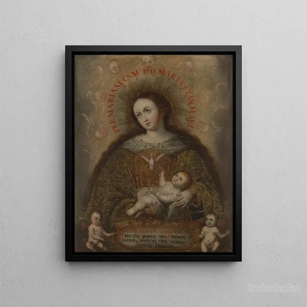 L’âme de la Vierge Marie – Anonyme | Konsttryck L’âme de la Vierge Marie – Anonyme | Konsttryck