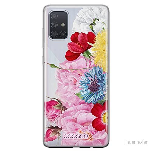 ERT GROUP mobiltelefonfodral för Samsung A71 5G originalt och officiellt licensierat Babaco mönster Flowers 056 optimalt anpassad till formen på mobiltelefonen, gedeeltelijk transparant 5905131360519