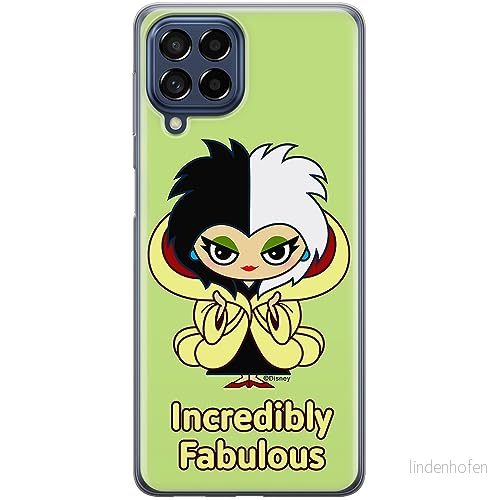ERT GROUP mobiltelefonfodral för Samsung M53 5G originalt och officiellt licensierat Disney mönster Cruella 006 optimalt anpassad till formen på mobiltelefonen, fodral tillverkad av TPU plast 5905511397647