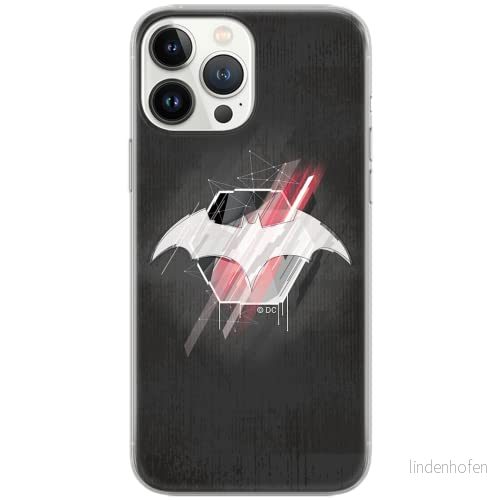 ERT GROUP mobiltelefonfodral för Samsung S10 originalt och officiellt licensierat DC mönster Batman 002 Vit optimalt anpassad till formen på mobiltelefonen, fodral tillverkad av TPU plast 5903040805480