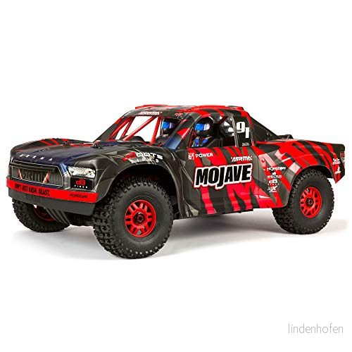 ARRMA Mojave 6S 4WD Desert Truck RTR Rød/Sort 5052127038812