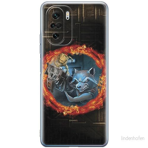 ERT GROUP mobiltelefonfodral för Xiaomi MI 11i/ REDMI K40/K40 PRO/POCO F3/ F3 PRO originalt och officiellt licensierat Marvel mönster Guardians of the Galaxy 008, fodral tillverkad av TPU plast 5905511892340