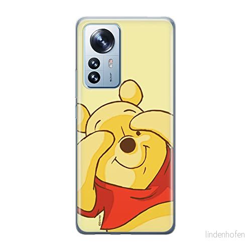 ERT GROUP mobiltelefonfodral för Xiaomi 12 PRO originalt och officiellt licensierat Disney mönster Winnie the Pooh & Friends 033, fodral tillverkad av TPU plast 5905511525064