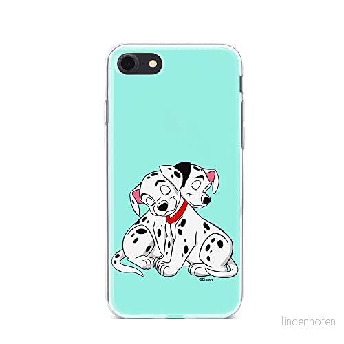 ERT GROUP mobiltelefonfodral för Iphone 7/8/ SE 2/ 3 originalt och officiellt licensierat Disney mönster Dalmatians 005 anpassad till formen på mobiltelefonen, fodral tillverkad av TPU plast 5905131170828