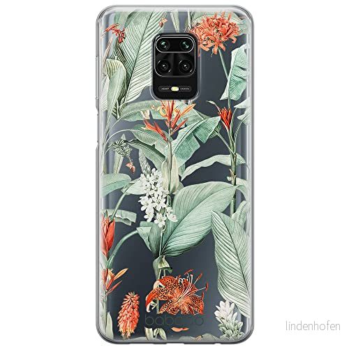 ERT GROUP mobiltelefonfodral för Xiaomi REDMI NOTE 9 PRO/ 9S originalt och officiellt licensierat Babaco mönster Flowers 048 optimalt anpassad till formen på mobiltelefonen, gedeeltelijk transparant 5905131340665