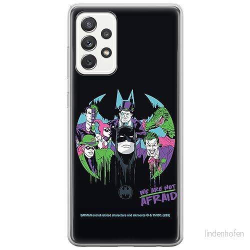 ERT GROUP mobiltelefonfodral för Samsung A53 5G originalt och officiellt licensierat DC mönster Batman 100 optimalt anpassad till formen på mobiltelefonen, fodral tillverkad av TPU plast 5905795059811