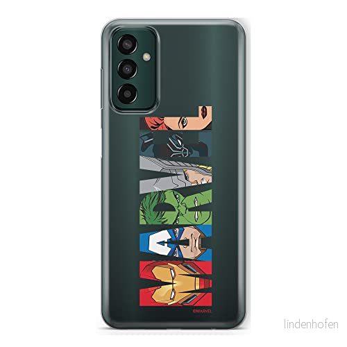 ERT GROUP mobiltelefonfodral för Samsung M13 4G originalt och officiellt licensierat Marvel mönster 011 optimalt anpassad till formen på mobiltelefonen, gedeeltelijk transparant 5905511332440