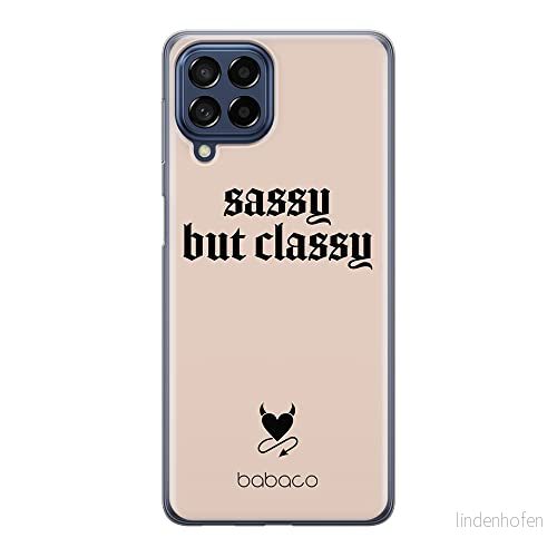 ERT GROUP mobiltelefonfodral för Samsung M53 5G originalt och officiellt licensierat Babaco mönster Sassy but classy 001 optimalt anpassad till formen på mobiltelefonen, fodral tillverkad av TPU plast 5905511387044