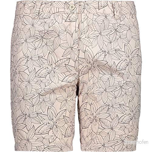 CMP Dry Function Con Fantasia Floreale Shorts tröja rund hals dam 8051737320482