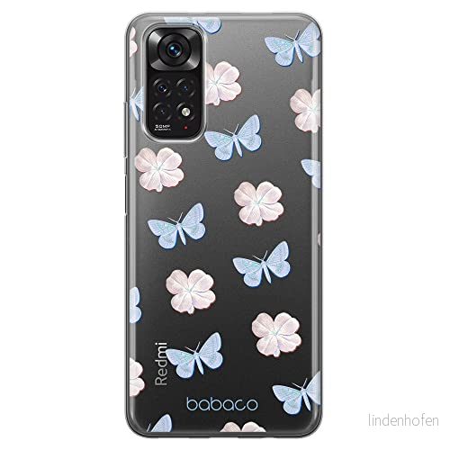 ERT GROUP mobiltelefonfodral för Xiaomi REDMI 10 originalt och officiellt licensierat Babaco mönster Flowers 043 anpassad till formen på mobiltelefonen, gedeeltelijk transparant 5905131320346
