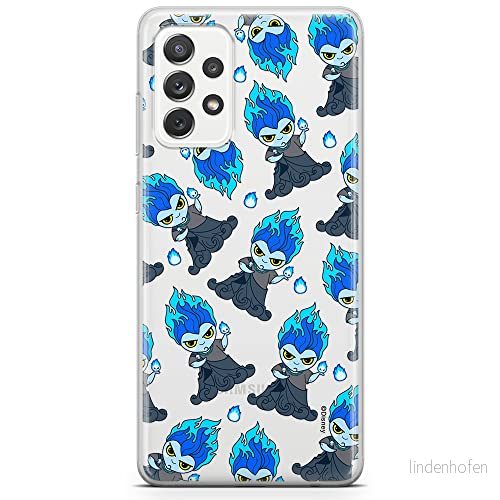 ERT GROUP mobiltelefonfodral för Samsung A53 5G originalt och officiellt licensierat Disney mönster Hades 002 optimalt anpassad till formen på mobiltelefonen, gedeeltelijk transparant 5905131420824