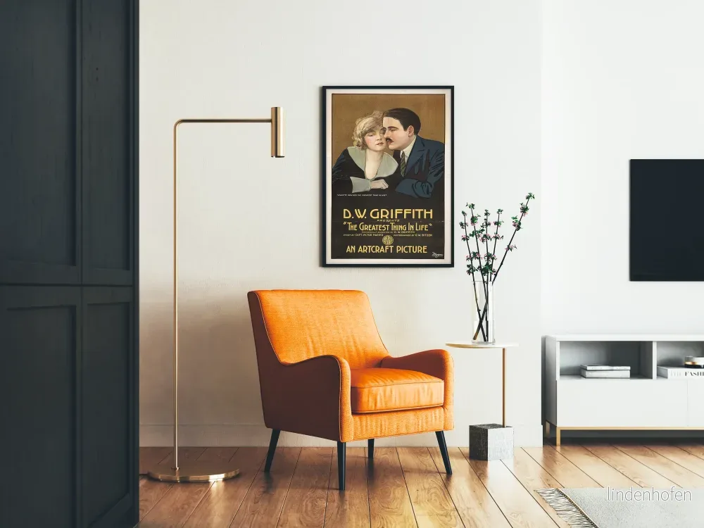 Vintageposter D.W. Griffith - Det bästa i livet - Bild 2