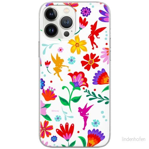 ERT GROUP mobiltelefonfodral för Samsung S10 PLUS originalt och officiellt licensierat Disney mönster Tinker Bell 001 Vit anpassad till formen på mobiltelefonen, fodral tillverkad av TPU plast 5902980135244