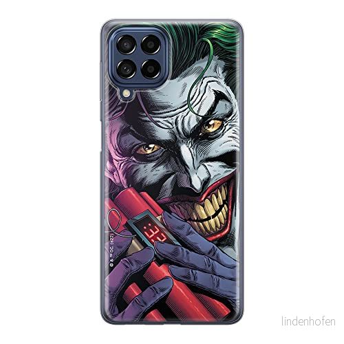 ERT GROUP mobiltelefonfodral för Samsung M53 5G originalt och officiellt licensierat DC mönster Joker 013 optimalt anpassad till formen på mobiltelefonen, fodral tillverkad av TPU plast 5905511397654