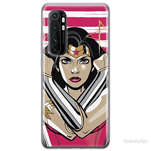 ERT GROUP mobiltelefonfodral för Xiaomi MI NOTE 10 Lite originalt och officiellt licensierat DC mönster Wonder Woman 003 optimalt anpassad till formen på mobiltelefonen, fodral tillverkad av TPU plast 5904805592805