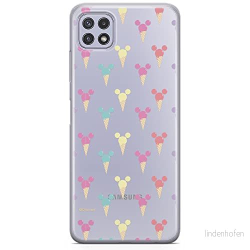 ERT GROUP mobiltelefonfodral för Samsung A22 5G originalt och officiellt licensierat Disney mönster Mickey 002 optimalt anpassad till formen på mobiltelefonen, gedeeltelijk transparant 5903932802580