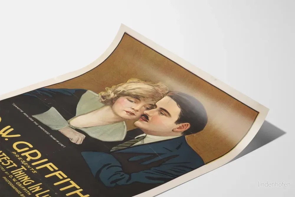 Vintageposter D.W. Griffith - Det bästa i livet - Bild 3