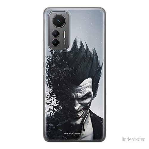 ERT GROUP mobiltelefonfodral för Xiaomi 12 LITE originalt och officiellt licensierat DC mönster Joker 002 optimalt anpassad till formen på mobiltelefonen, fodral tillverkad av TPU plast 5905511502669