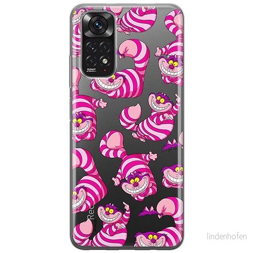 ERT GROUP mobiltelefonfodral för Xiaomi REDMI NOTE 11 4G/ 11S 4G originalt och officiellt licensierat Disney mönster Alice & Friends 004, gedeeltelijk transparant 5905131781505