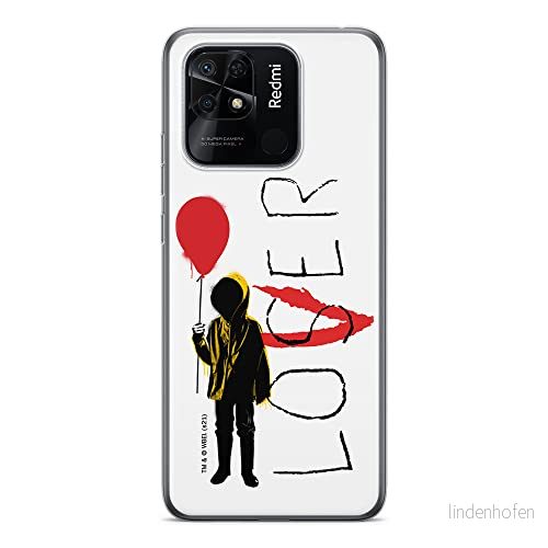 ERT GROUP mobiltelefonfodral för Xiaomi REDMI 10C originalt och officiellt licensierat Horror mönster It 004 optimalt anpassad till formen på mobiltelefonen, fodral tillverkad av TPU plast 5905511550615