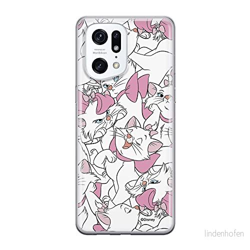 ERT GROUP mobiltelefonfodral för Oppo FIND X5 PRO originalt och officiellt licensierat Disney mönster Marie 005 optimalt anpassad till formen på mobiltelefonen, fodral tillverkad av TPU plast 5905511404192