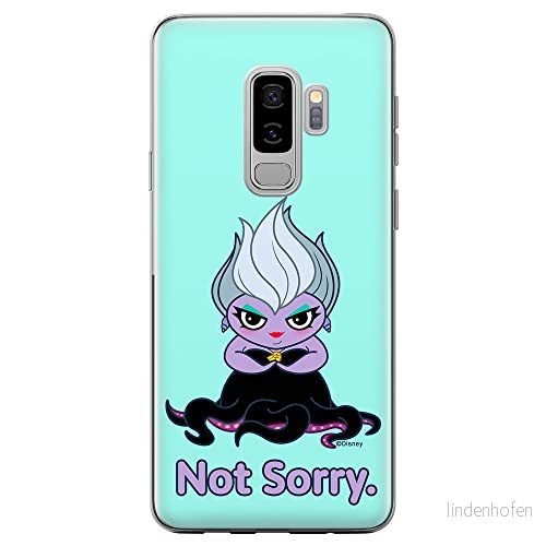 ERT GROUP mobiltelefonfodral för Samsung S9 PLUS originalt och officiellt licensierat Disney mönster Ursula 004 optimalt anpassad till formen på mobiltelefonen, fodral tillverkad av TPU plast 5905131458032