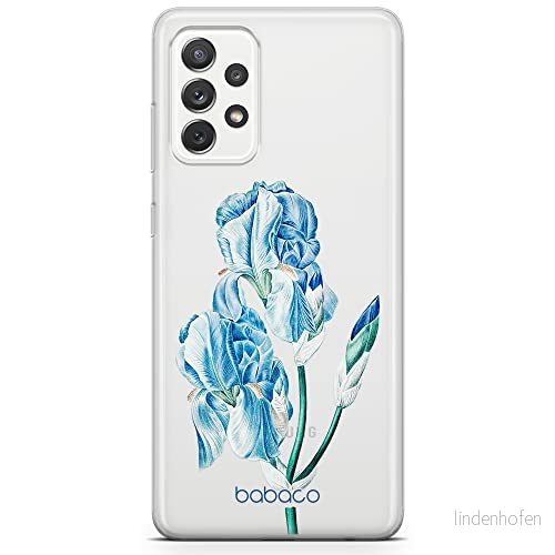 ERT GROUP mobiltelefonfodral för Samsung A52 5G / LTE 4G A52S originalt och officiellt licensierat Babaco mönster Flowers 025 anpassad till formen på mobiltelefonen, gedeeltelijk transparant 5905131255549
