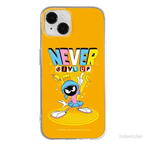 ERT GROUP mobiltelefonfodral för Iphone 14 originalt och officiellt licensierat Looney Tunes mönster Marvin 005 optimalt anpassad till formen på mobiltelefonen, fodral tillverkad av TPU plast 5905795129323