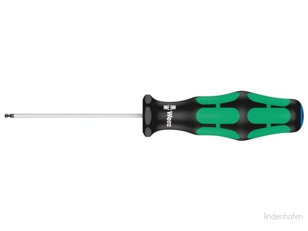 Wera 352 ball end screwdriver for hexagon socket screws 1.5 x 60 4013288032577