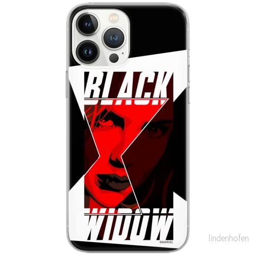 ERT GROUP mobiltelefonfodral för Samsung A51 originalt och officiellt licensierat Marvel mönster Black Widow 012 Vit optimalt anpassad till formen på mobiltelefonen, fodral tillverkad av TPU plast 5903537668802