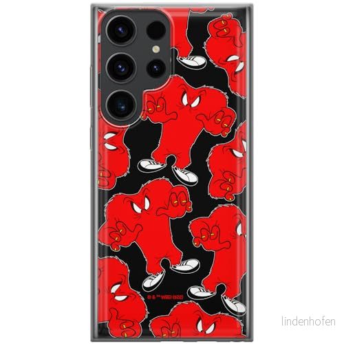 ERT GROUP mobiltelefonfodral för Samsung S23 ULTRA originalt och officiellt licensierat Looney Tunes mönster Gossamer 001 anpassad till formen på mobiltelefonen, fodral tillverkad av TPU plast 5905511674724