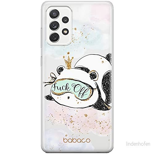 ERT GROUP mobiltelefonfodral för Samsung A53 5G originalt och officiellt licensierat Babaco mönster Panda 001 optimalt anpassad till formen på mobiltelefonen, gedeeltelijk transparant 5904805332289