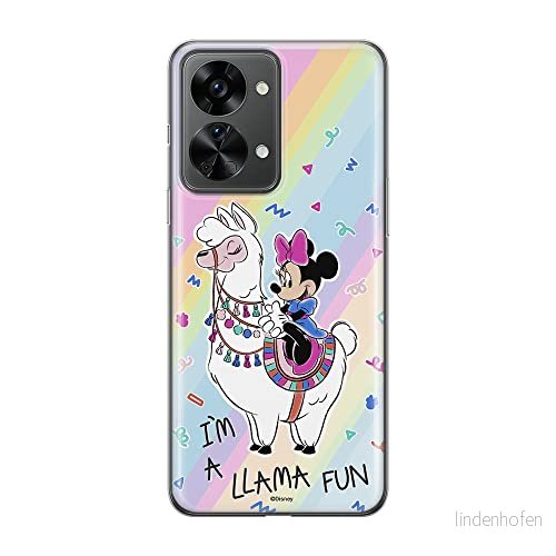 ERT GROUP mobiltelefonfodral för Oneplus NORD 2T 5G originalt och officiellt licensierat Disney mönster Minnie 049 optimalt anpassad till formen på mobiltelefonen, fodral tillverkad av TPU plast 5905511278434