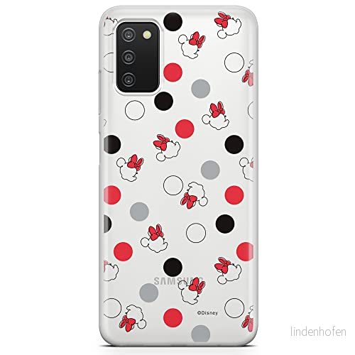 ERT GROUP mobiltelefonfodral för Samsung A03S originalt och officiellt licensierat Disney mönster Minnie 004 optimalt anpassad till formen på mobiltelefonen, gedeeltelijk transparant 5903932990225