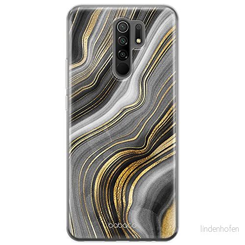 ERT GROUP mobiltelefonfodral för Xiaomi REDMI 9 originalt och officiellt licensierat Babaco mönster Marble 010 optimalt anpassad till formen på mobiltelefonen, fodral tillverkad av TPU plast 5903932023077